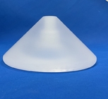 Customized Heat Resistance Machining Quartz Glass Cone Frosted Surface