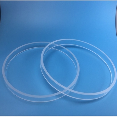 Sio2 High Pressure Transparent Large Diameter Quartz Glass Tube For Uv Lamp