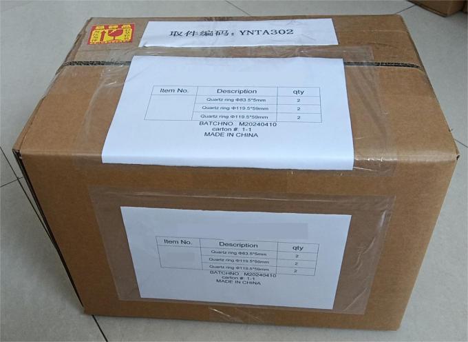 Tam boyutlu özel yapımı optik levha şeffaf erimiş optik cam levhası lazer penceresi için 3