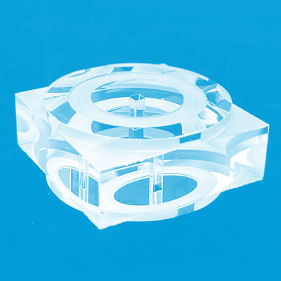 Machining Quartz Glass Quartz Part Shape Customized OEM Factory