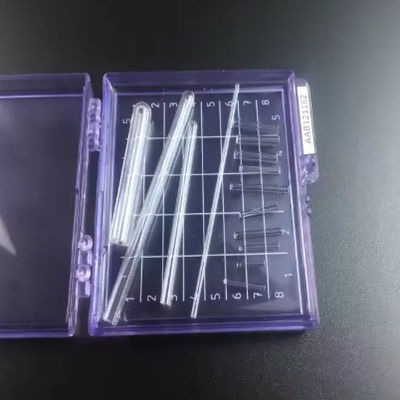 Customized One End Closed Quartz Glass Tube With High Density Of 6.91g/cm3