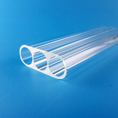 Laser Spare Parts Clear oval Shape Laser Cavity Filter Multi Hole Laser Flow Tube