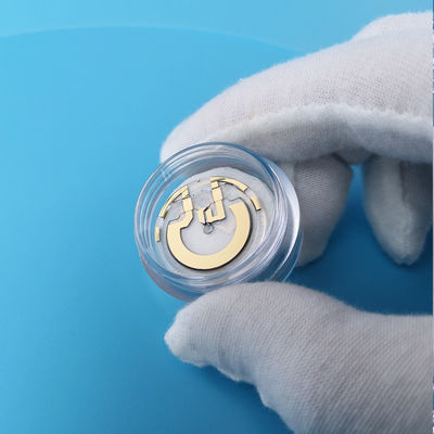 Machining Beam Quartz Pendulum Gold Coated Optical Quartz Glass For High Reflection