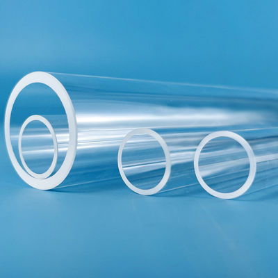 High Purity Quartz Glass Tube For Optical Fiber Large diameter