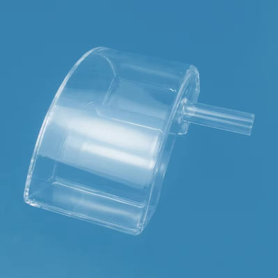 Cooler Air Cooling Optical Measuring Instrument Quartz Glass Blister Case With Cold Light Source