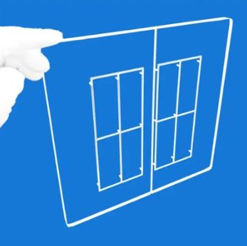 JGS2 2.2g/cm³ Customizable Grooved Rectangular Quartz Glass Plate 