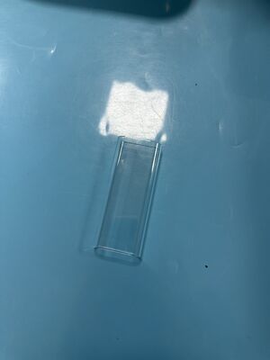 98mm OD High Purity Quartz Glass Tube Customizable Wall Thickness For Semiconductor Equipment